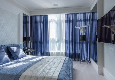 Zimmer blau